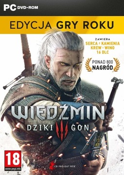 Wiedźmin 3-Dziki Gon gra PC Dubbing Singleplayer