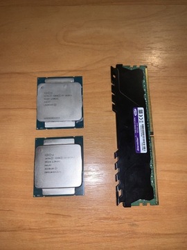 2 processory Xeon e5-2670v3 / e5-2620v3 ; ram 8gb