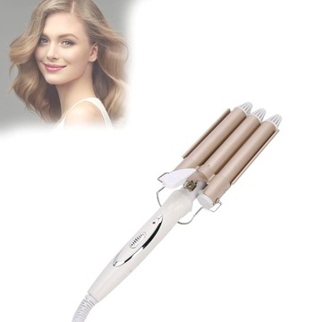 hair waver Lokówka do włosów, lokówka z 3 lufami 