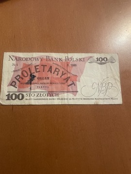 Stare Banknoty PRL 