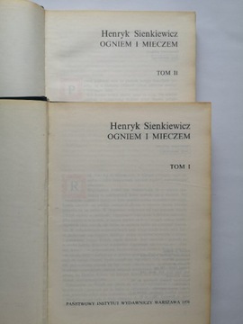 Sienkiewicz Henryk Ogniem i mieczem 2 tomy