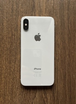 telefon iPhone X 64GB biały