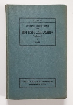 Locja Kolumbia Brytyjska 1941 vol. II