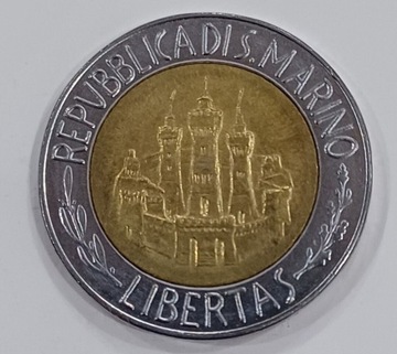 San Marino  - 500 lira 1984r.