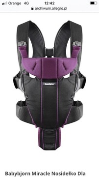 Nosidełko BabyBjorn Miracle Nosidło (3,5-12 kg)