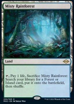 Misty rainforest modeen Horizons 2 Mint