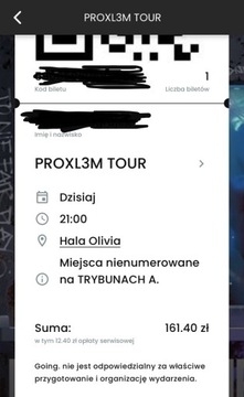 Bilety na koncert PRO8L3M 1.03.2024 Hala Olivia