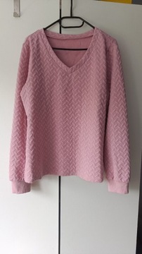 Nowa bluza różowa sweterek L 