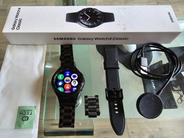 Samsung Galaxy Watch 4 Classic + bransoleta
