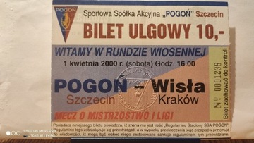 Pogoń Szczecin - Wisła Kraków 2000