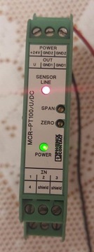 Przetwornik temperatury Phoenix Contact MCR-PT100