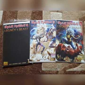 Iron Maiden Legacy of the Beast Komiks Części 125