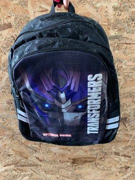 Plecak z motywem Transformers