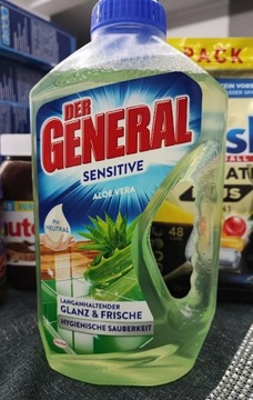 Płyn do mycia podłóg Der General  Aloe Vera 750 ml