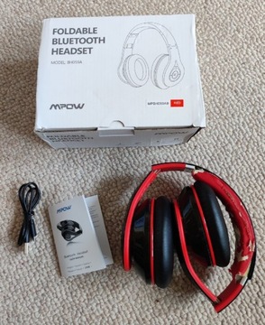 Słuchawki Bluetooth MPOW BH059A z mikrofonem 