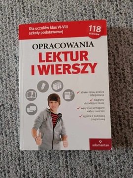 Opracowanie lektur i wierszy szkoła podstawowa 