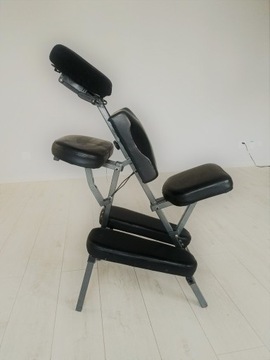 Przenośne krzesło fotel do masażu tatuażu