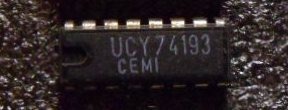 UCY74193 = SN74193  74193PC TTL CEMI