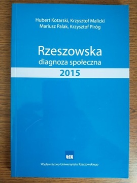 Rzeszowska diagnoza społeczna 2015