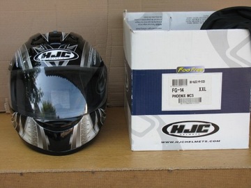 kask motocyklowy HJCduzy rozmiar bardzo malouzywzo