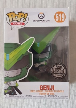 Funko POP Overwatch Genji #519 Blizzard EXC