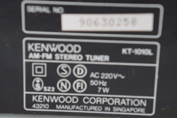 tuner kenwood kt-1010l