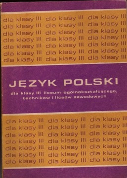 Język polski dla klasy III LO Stanisław Skorupka