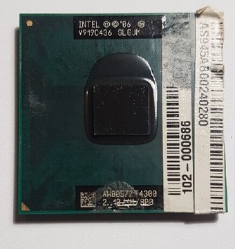 Procesor Intel Pentium T4300 2.1Ghz 1M SLGJM