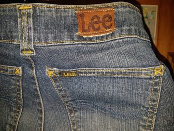 Proste klasyczne jeansy vintage 90'LEE 27/31