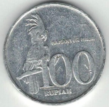 Indonezja 100 rupii 2003 23 mm