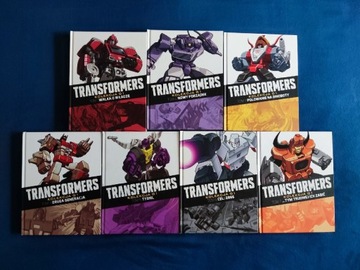 Zestaw Komiksów Transformers tomy 1 - 7