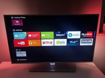 Telewizor philips 40 " Smart Tv podświetlenie RGB