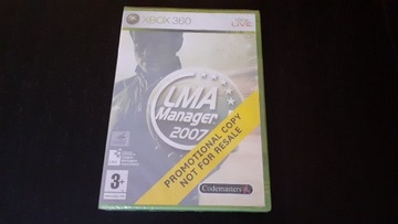 LMA MANAGER 2007. XBOX 360. NOWY! FOLIA!