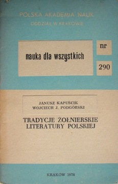 Tradycje żołnierskie literatury polskiej