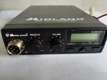 Radio CB Alan Midland 121 uszkodzone