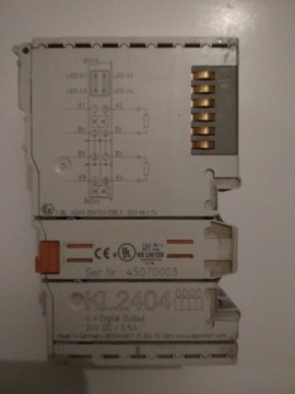  Moduły rozszerzeń BECKHOFF KL2404 4sztuki