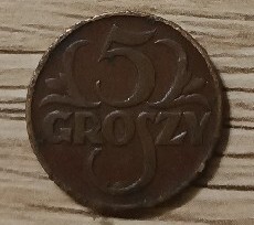 5 groszy 1938 brąz II RP