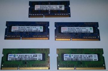 Pamięć RAM do laptopa DDR3 12GB Samsung Hynix