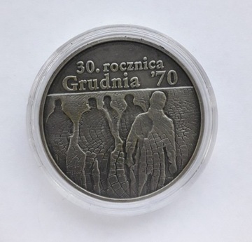 Moneta 10 zł Grudzień '70