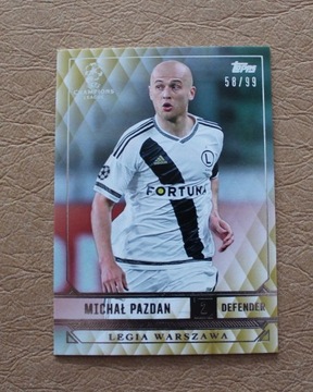 M.Pazdan Legia Warszawa Topps CL 2017