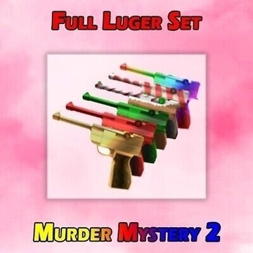 Full Luger Set Roblox murder mystery 2.