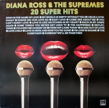 DIANA ROSS & THE SUPREMES - 20 SUPER HITS