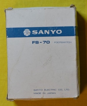 SANYO FS-70 PRZEŁĄCZNIK NOŻNY DO ... MAGNETOFONU ?