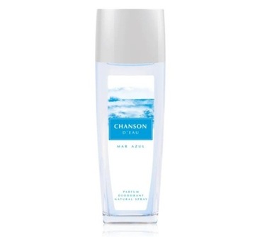 Chanson d Eau Mar Azul perfumowany dezodorant w szkle dla kobiet 75 ml