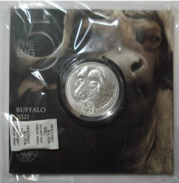 The Big Five 2021 Buffalo 1oz w blistrze.