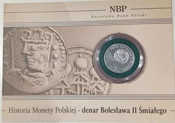 Denar Bolesława II Śmiałego - 5 zł 2013