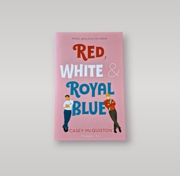 książka "Red, white & royal blue"