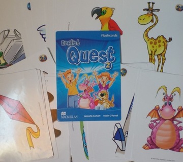 English Quest 2 Flashcards karty obrazkowe gratis