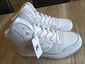 FILA Buty damskie sportowe Fila FX-100 Mid White