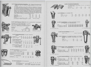 Stare katalogi narzędzi przedwoje. Niemcy 15 sztuk
